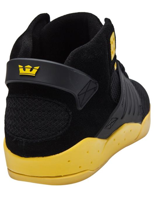 Sorte sneakers med snørre