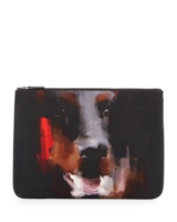 Sort pengepung med mønster